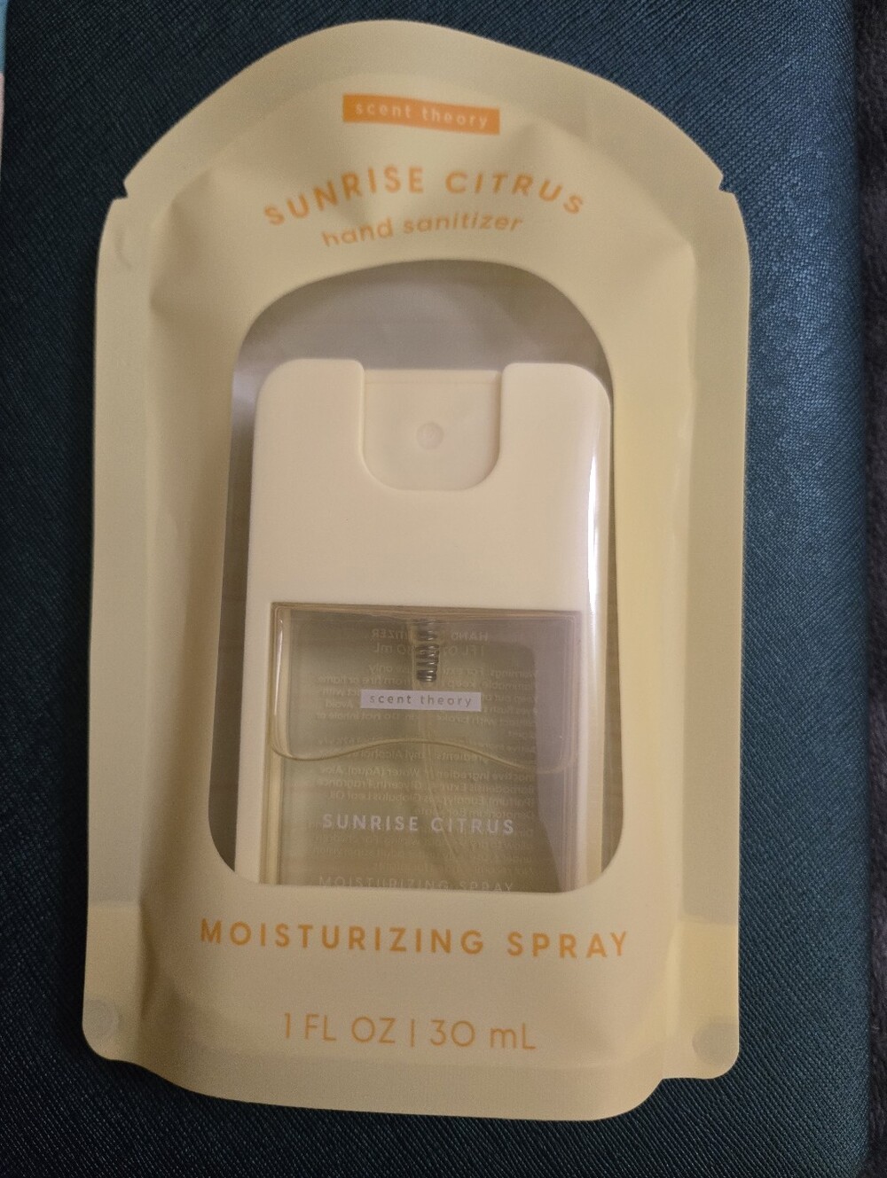 Scent Theory Sunrise Citrus Moisturizing Hand Sanitizer Spray